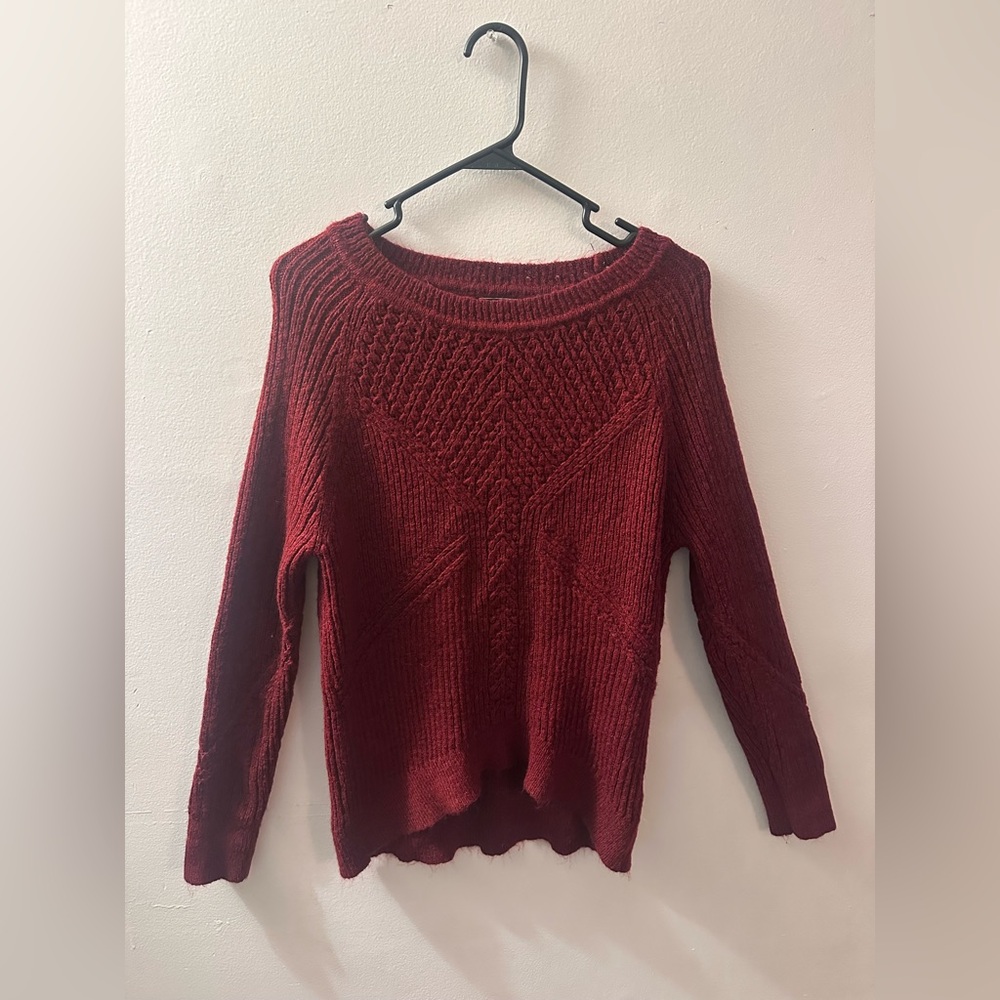 Red sweater